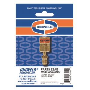 Adaptador Anti-Retorno para mangueras Uniweld