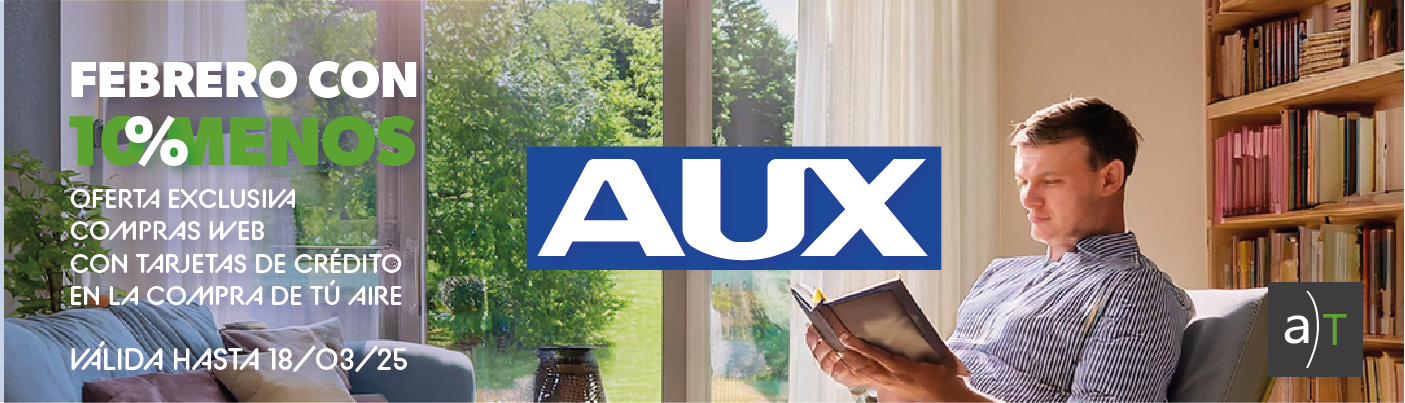 Extensión promoción de 10% menos AUX 