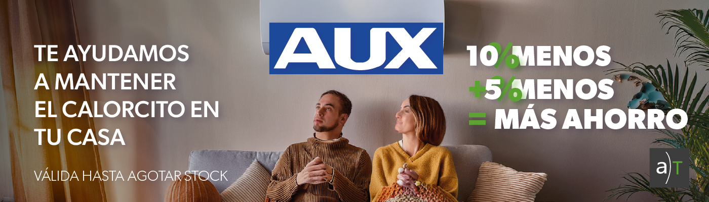 10 + 5 % descuento de AUX inverter